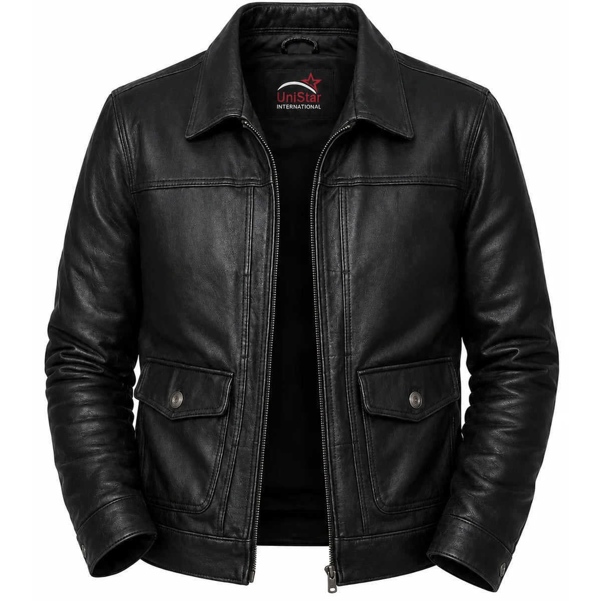 Pilot Force One Real Leather Jacket