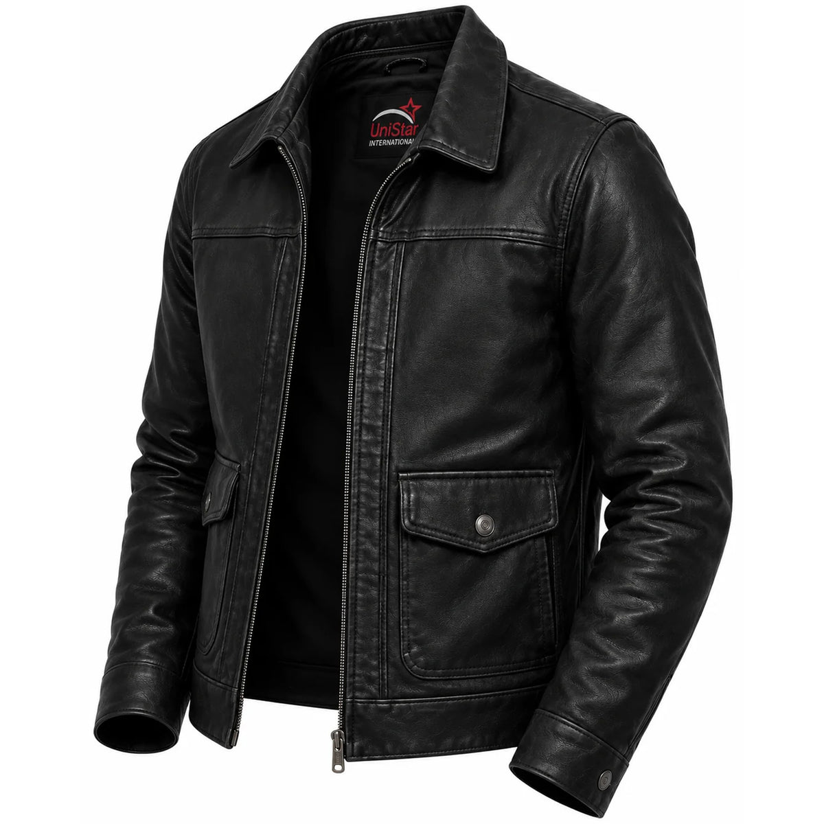 Pilot Force One Real Leather Jacket