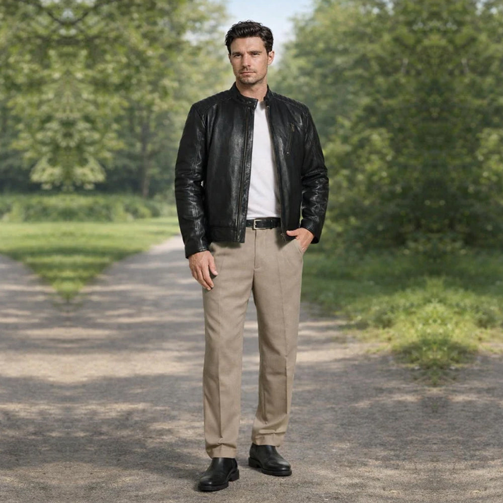 Men's Urban Rebel Real Leather  Jacket