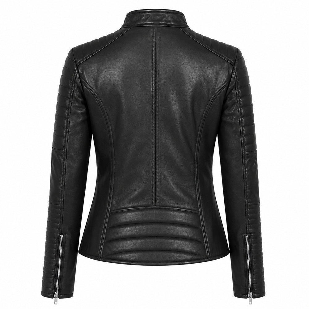 Women Fashion Leather Jacket