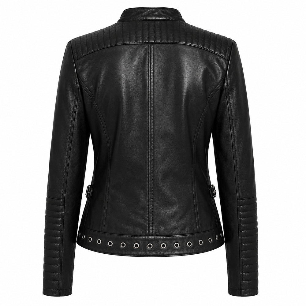 Women Fashion Leather Jacket