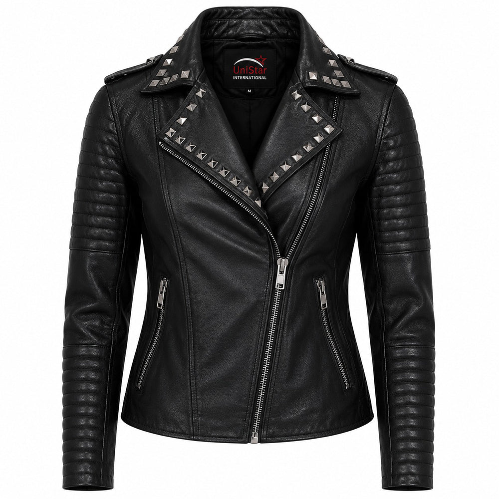 Women Fashion Leather Jacket