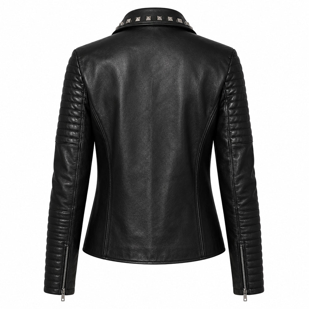 Women Fashion Leather Jacket