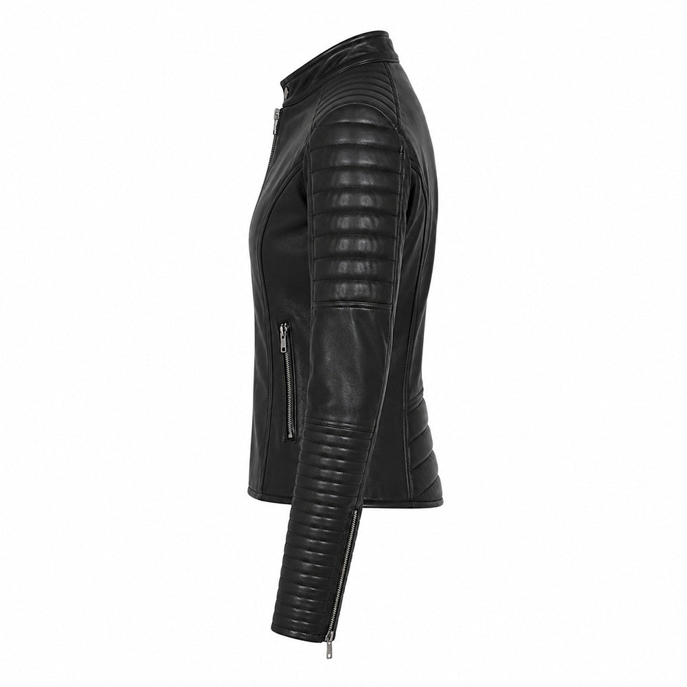 Women Fashion Leather Jacket