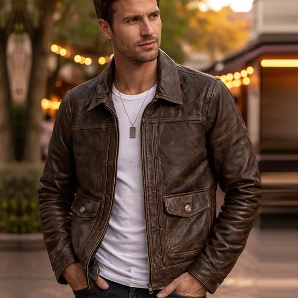 Old Town Heritage leather jacket