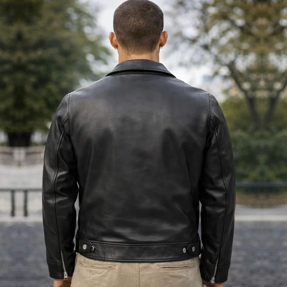 Flavio Men's Fashion Leather Jacket