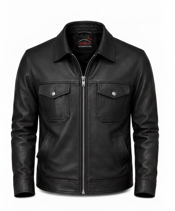 Urban Heritage Real Leather Jacket