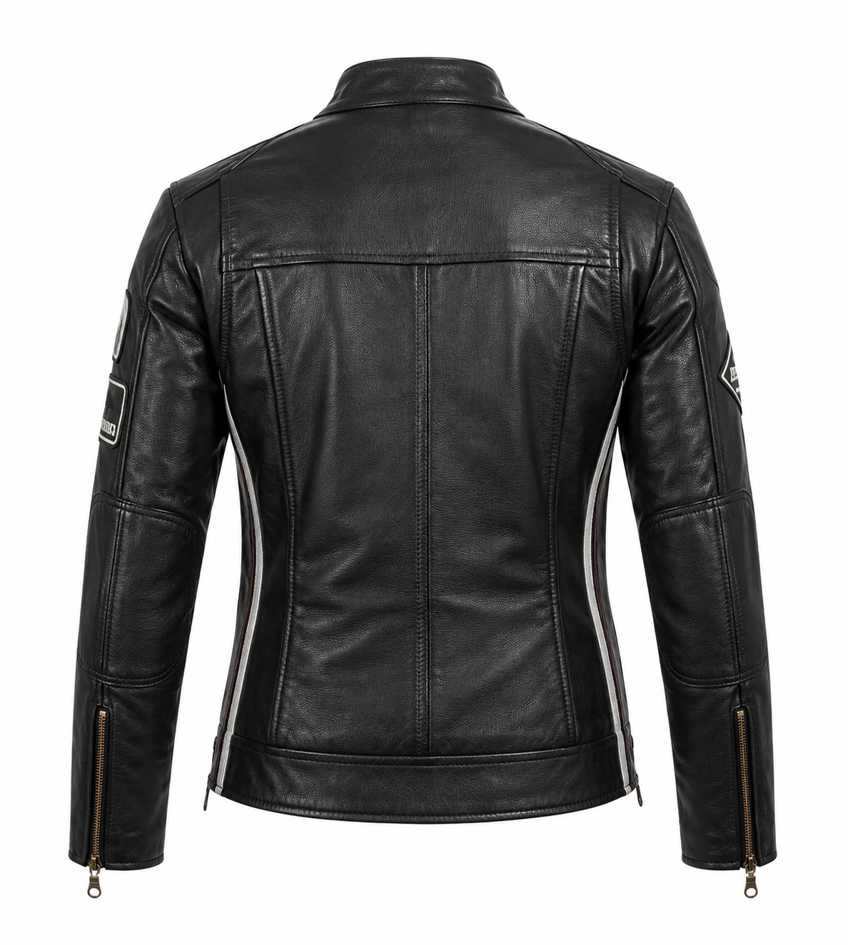 Women American classic Biker style Real leather jacket
