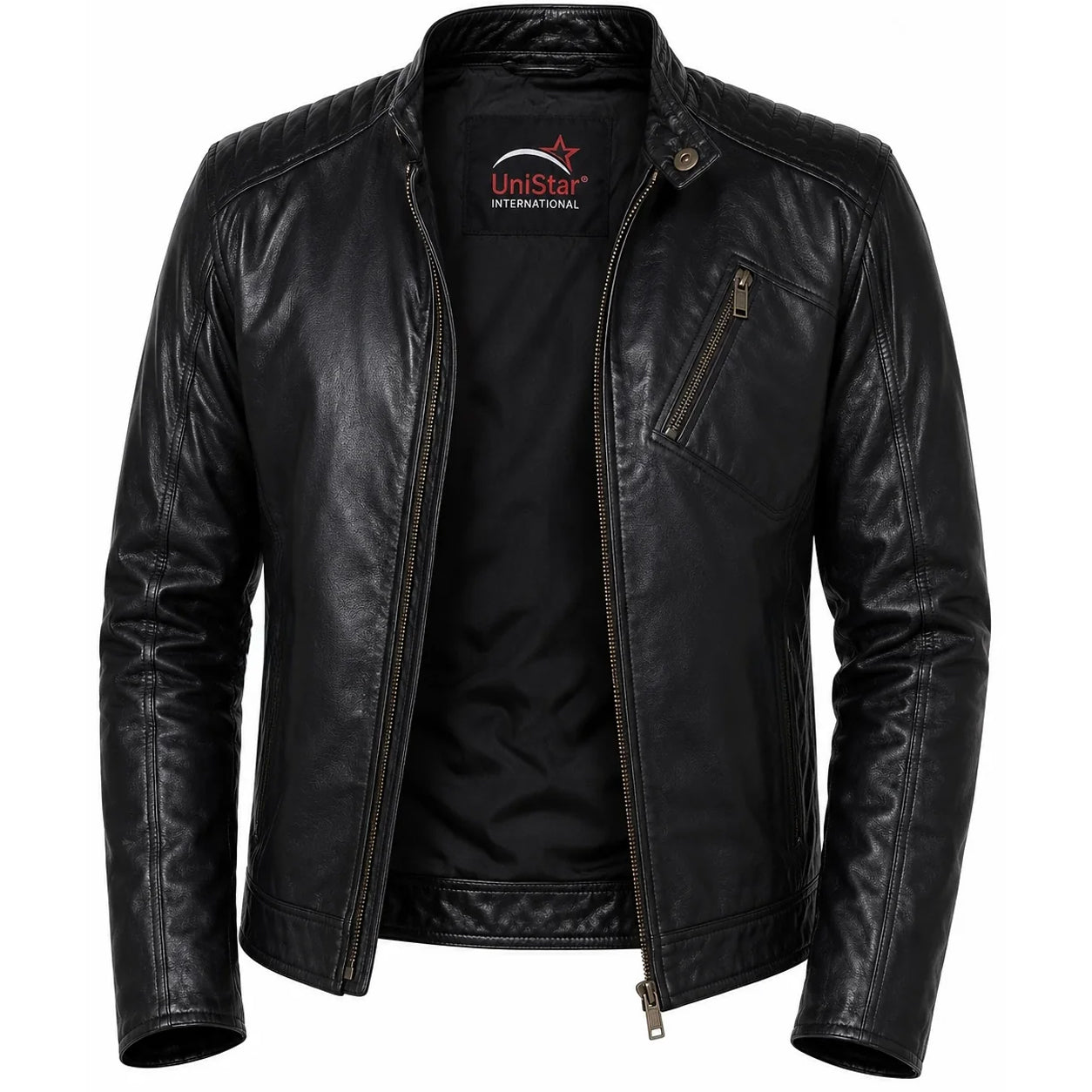 Men’s Urban Rebel Genuine Sheepskin Leather Jacket