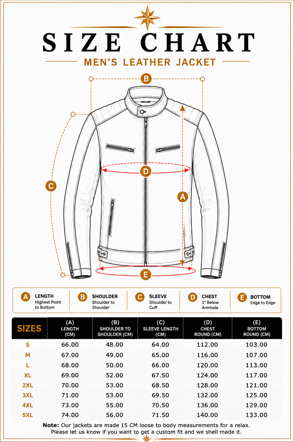 Men's Mono Street Real Leather Jacket