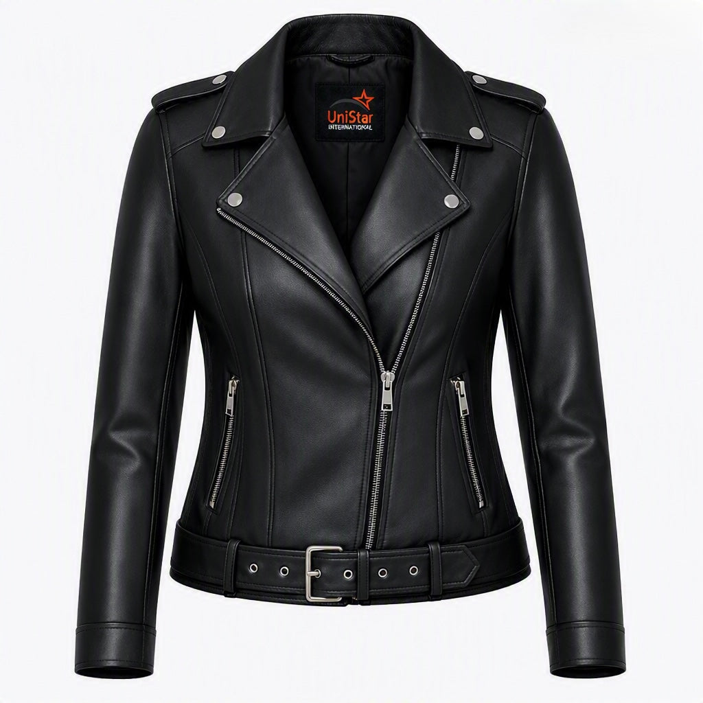 Women’s Premium Soft Leather Perfecto Jacket