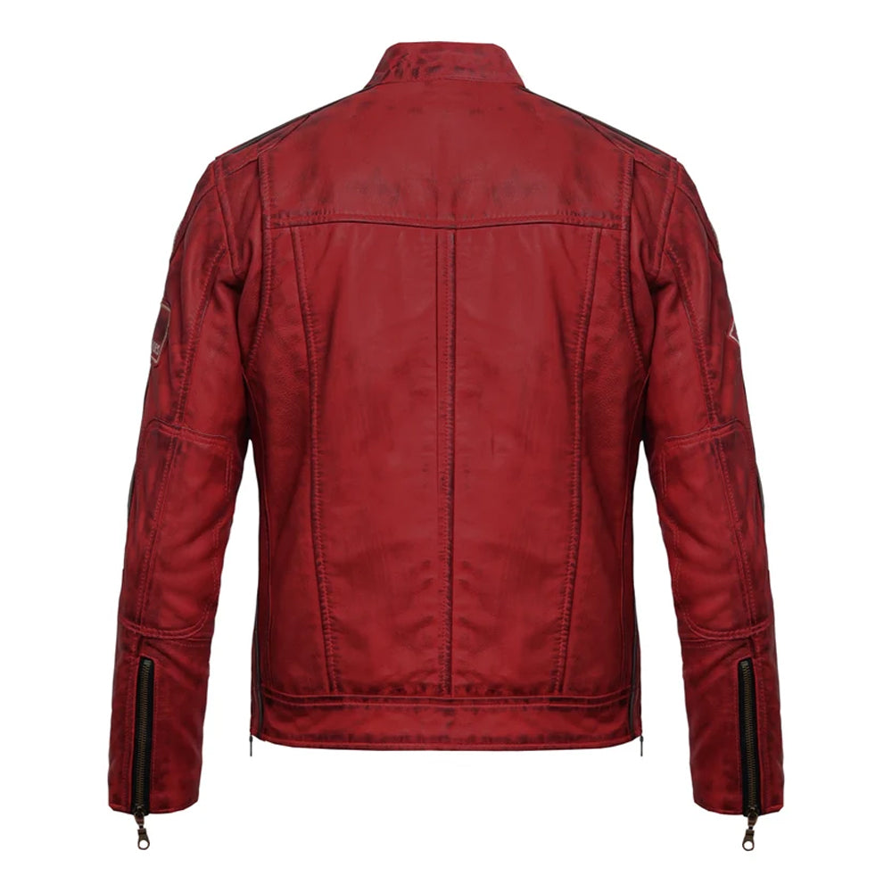 BLOUSON MOTARD FEMME CLASSIQUE AMÉRICAIN EN CUIR