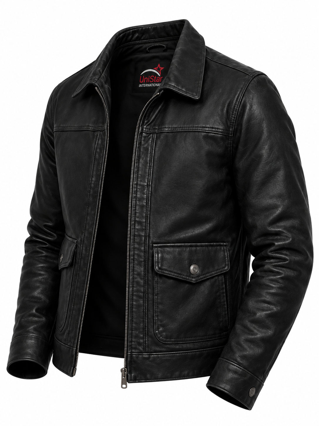 Blouson en cuir Old Town Heritage