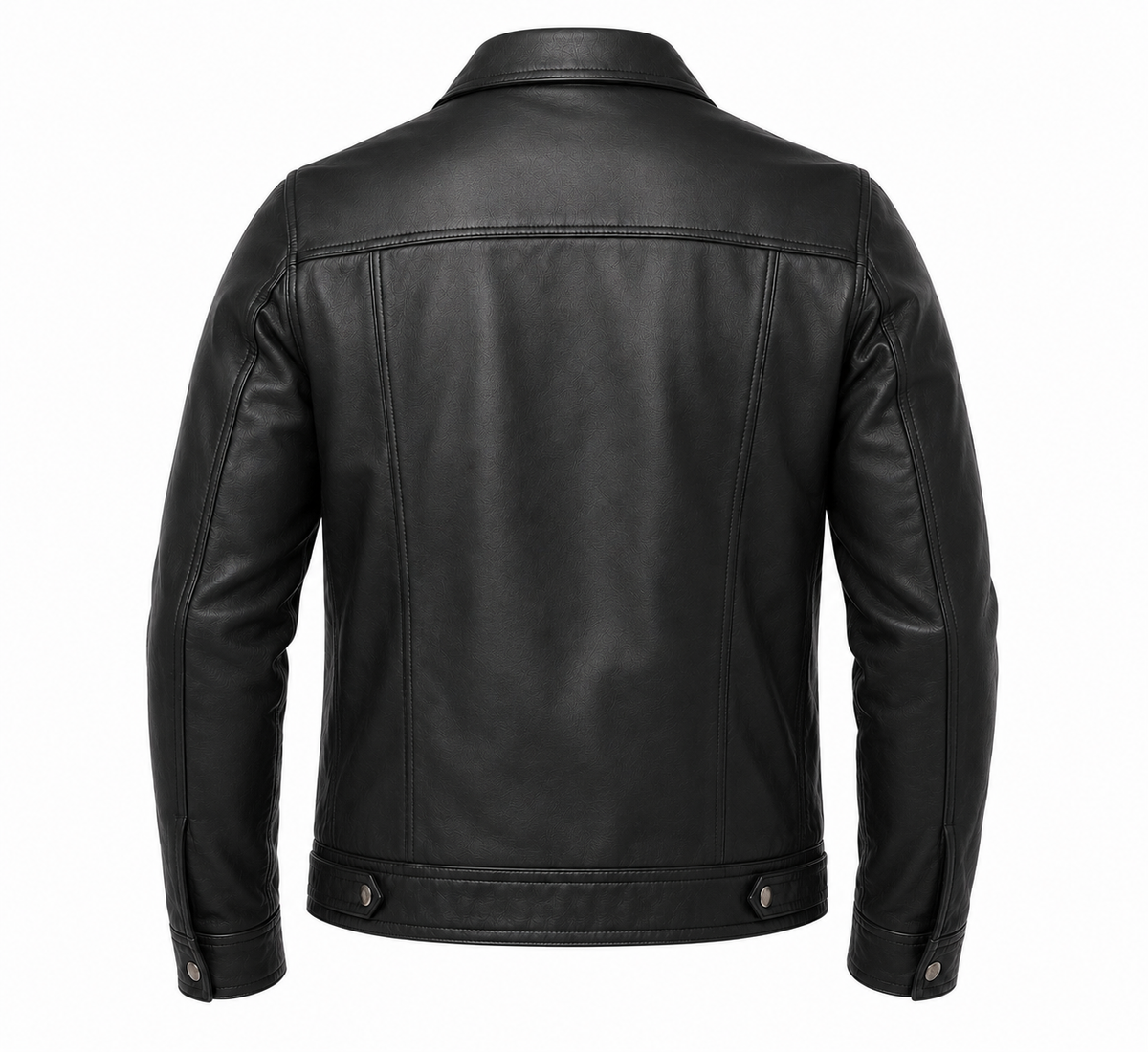 Urban Ranger Black Real Leather Field Jacket