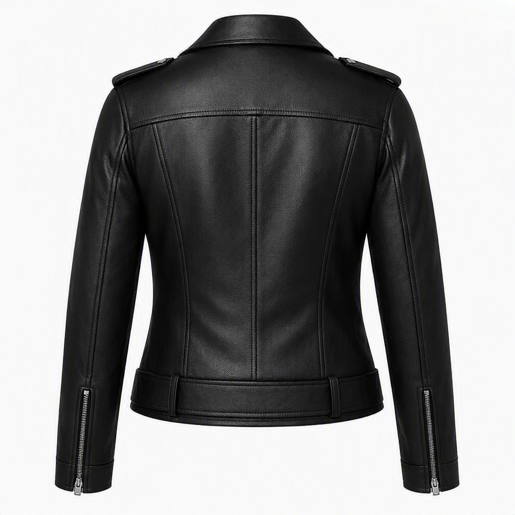 Unistar Classic Soft Real Leather Moto Jacket