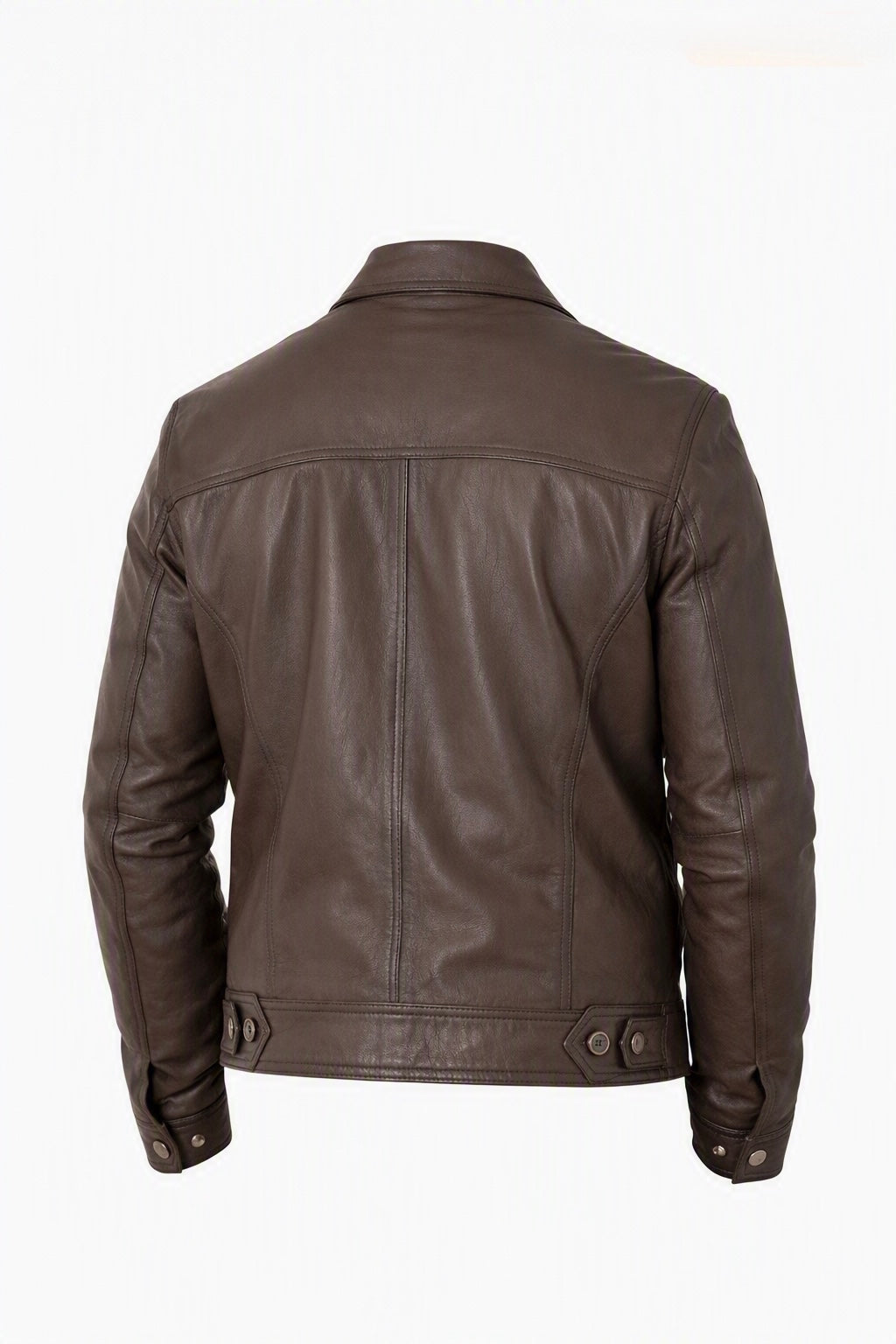 Heritage Brown Real Leather Jacket