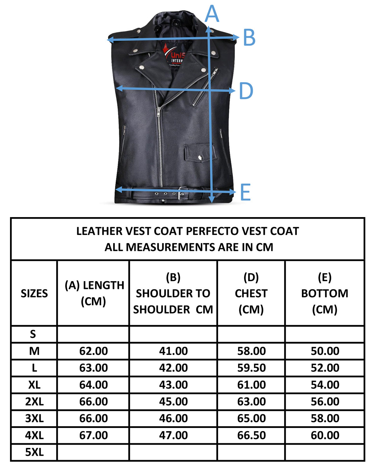 Gilet perfecto en cuir pour homme (prix promotionnel)