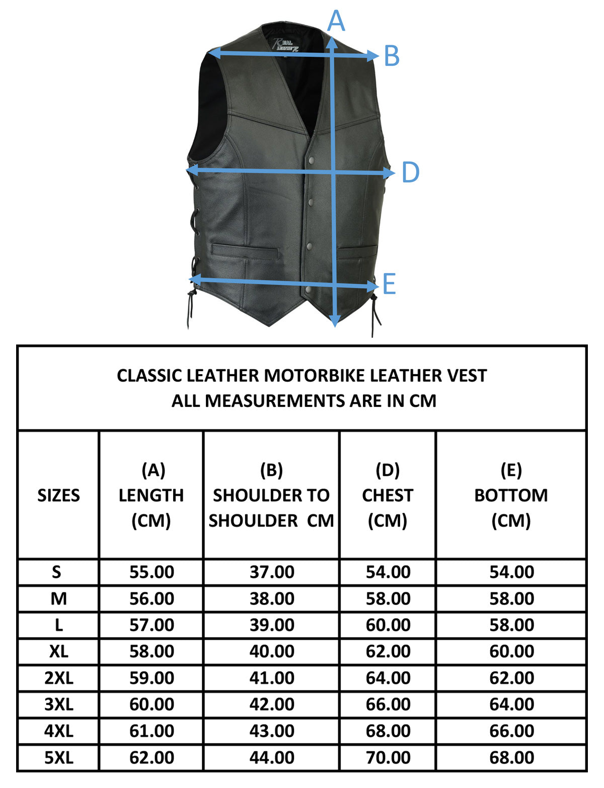 Classic biker style  leather vest coat waistcoat biker leather vests