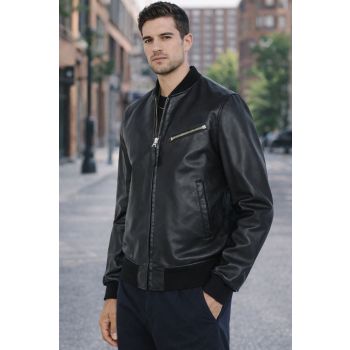 Giorgio Men's Real Leather Jacket