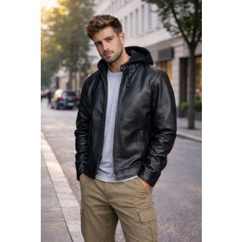 Men's Mono Street Real Leather Jacket 